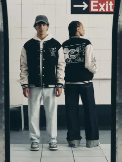 Disney’s Mickey Mouse X Keith Haring Varsity Jacket