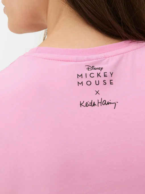 Disney’s Mickey Mouse X Keith Haring Cropped T-Shirt