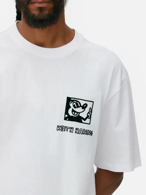 Disney’s Mickey Mouse X Keith Haring Graphic T-Shirt