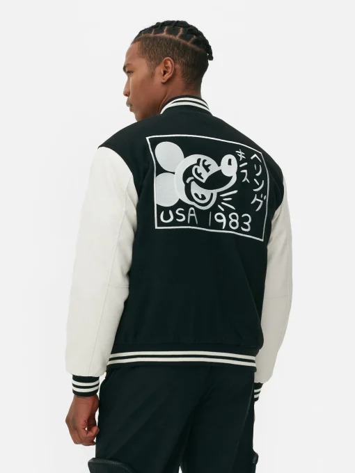 Disney’s Mickey Mouse X Keith Haring Varsity Jacket