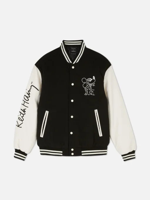 Disney’s Mickey Mouse X Keith Haring Varsity Jacket