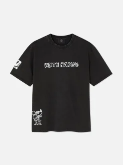Disney’s Mickey Mouse X Keith Haring Acid Wash T-Shirt