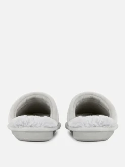 Disney’s Minnie And Mickey Mouse Fluffy Slippers