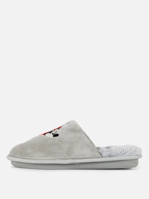 Disney’s Minnie And Mickey Mouse Fluffy Slippers