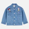 Disney's Minnie Mouse & Friends Double Pouch Denim Jacket