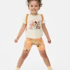 Disney’s Minnie Mouse And Friends Glitter Text T-Shirt