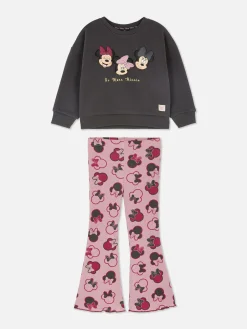 Disney’s Minnie Mouse Crew Neck And Leggings Set