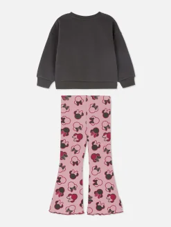 Disney’s Minnie Mouse Crew Neck And Leggings Set