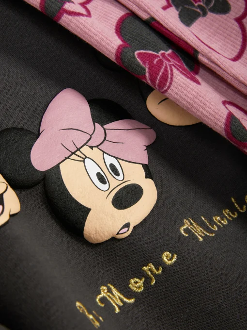 Disney’s Minnie Mouse Crew Neck And Leggings Set