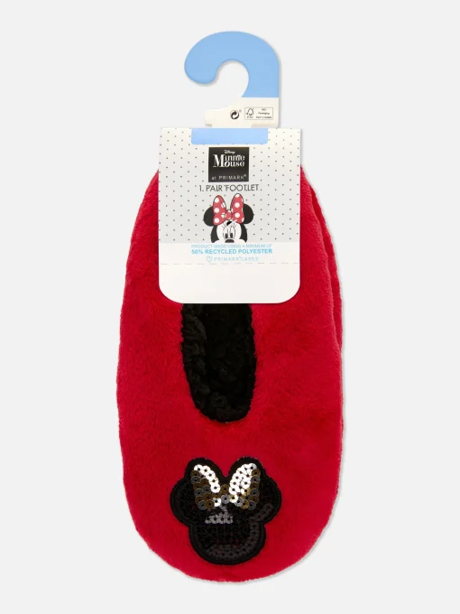 Disney’s Minnie Mouse Footie Slippers
