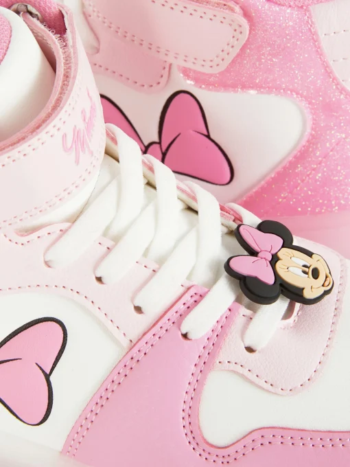 Disney’s Minnie Mouse High Top Light-Up Sneakers