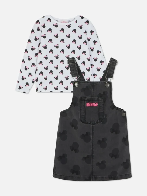 Disney’s Minnie Mouse Overall Dress Set