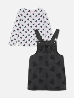 Disney’s Minnie Mouse Overall Dress Set
