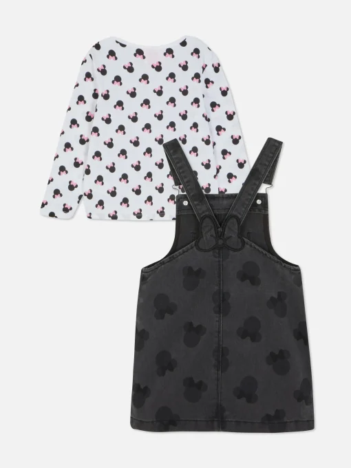 Disney’s Minnie Mouse Overall Dress Set