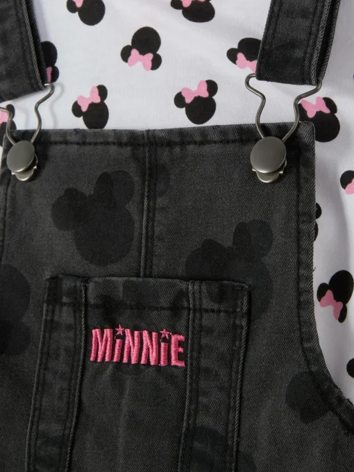 Disney’s Minnie Mouse Overall Dress Set