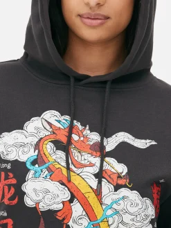 Disney’s Mulan Mushu Printed Hoodie