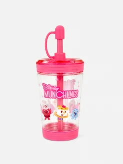 Disney's Munchlings Clear Cup And Straw