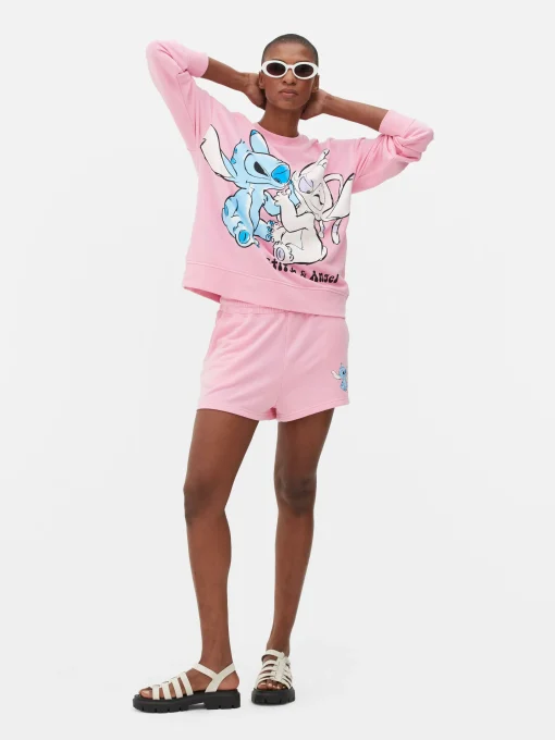 Disney’s Stitch And Angel Sweatshirt