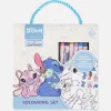 Disney's Stitch And Angel Carry Along Coloring Set