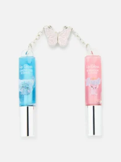 Disney’s Stitch And Angel Charm Lip Gloss Set
