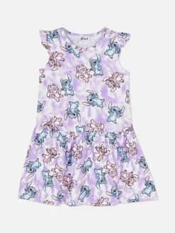 Disney’s Stitch And Angel Cap Sleeve Dress