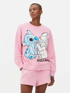 Disney’s Stitch And Angel Sweatshirt
