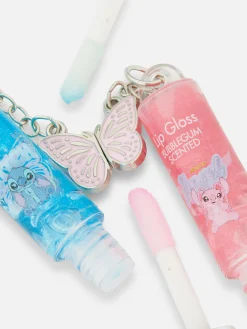 Disney’s Stitch And Angel Charm Lip Gloss Set