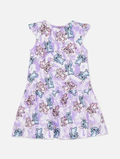 Disney’s Stitch And Angel Cap Sleeve Dress