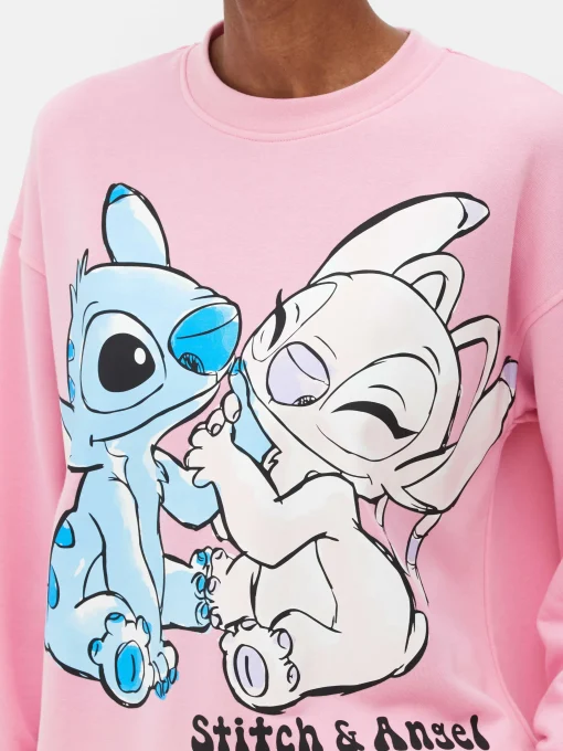 Disney’s Stitch And Angel Sweatshirt