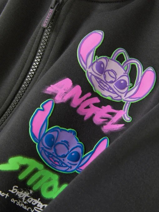 Disney's Stitch And Angel Graffiti Sweatshirt