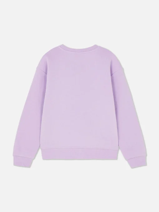 Disney’s Stitch And Angel Crew Neck Sweatshirt