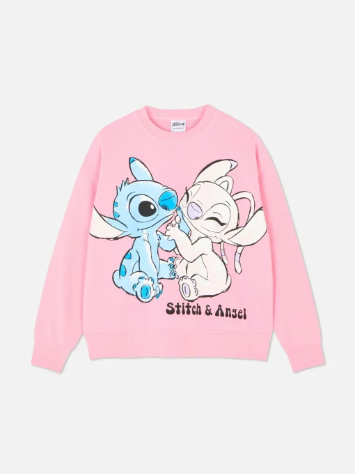 Disney’s Stitch And Angel Sweatshirt