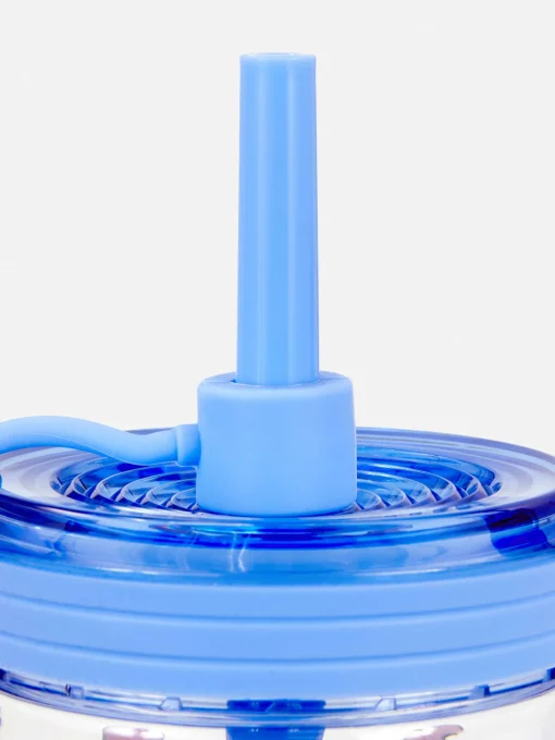 Disney's Stitch Clear Cup And Straw