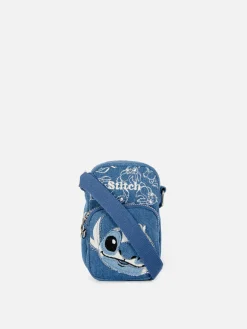 Disney’s Stitch Denim Phone Bag