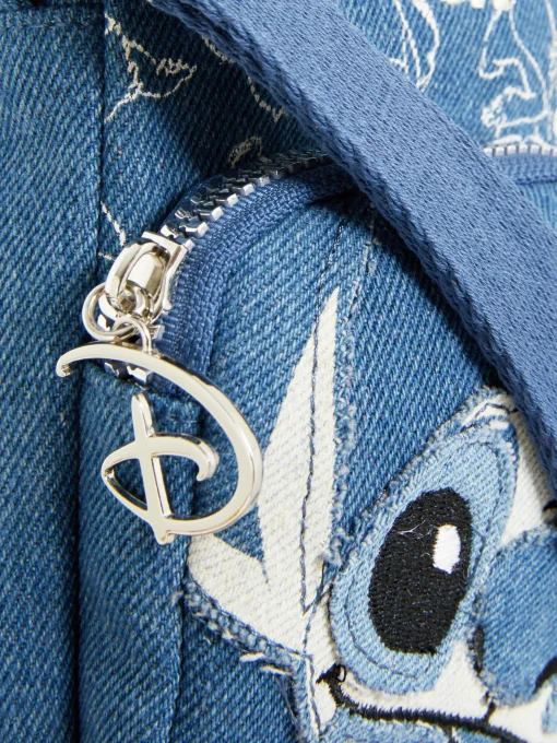 Disney’s Stitch Denim Phone Bag