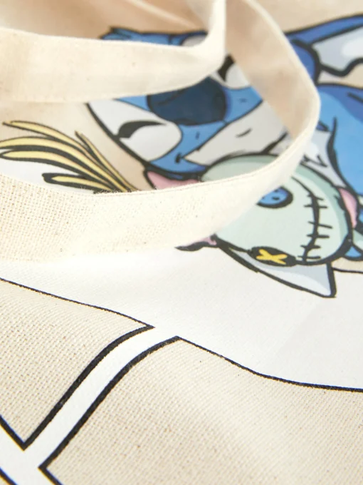 Disney’s Stitch Initial Print Tote