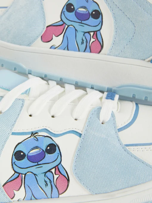 Disney’s Stitch Low Top Sneakers