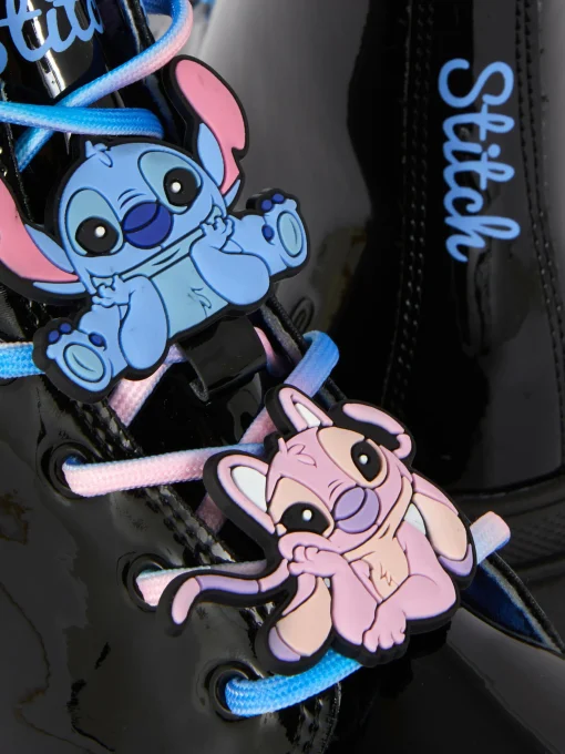 Disney’s Stitch Patent Lace-Up Boots