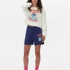 Disney’s Stitch Sweatshirt And Shorts Set