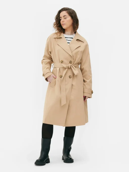 Double Breasted Trench Coat