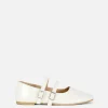 Double Buckle Strap Ballet Flats
