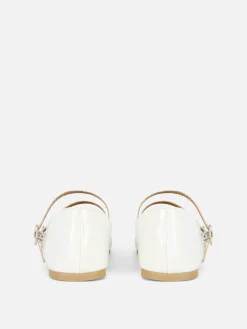 Double Buckle Strap Ballet Flats