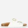 Double Strap Footbed Sandals