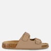 Double Strap Footbed Sandals
