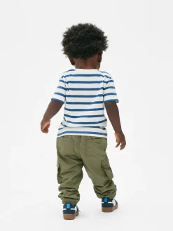 Drawstring Cargo Joggers