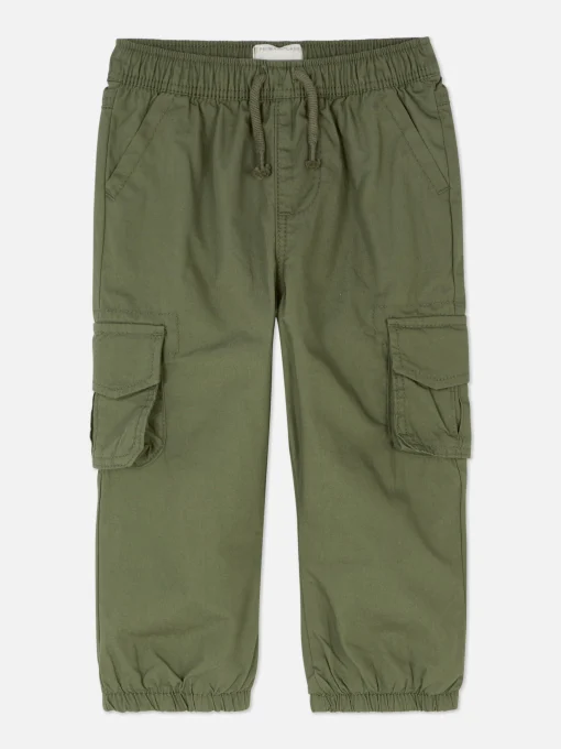 Drawstring Cargo Joggers