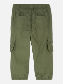 Drawstring Cargo Joggers