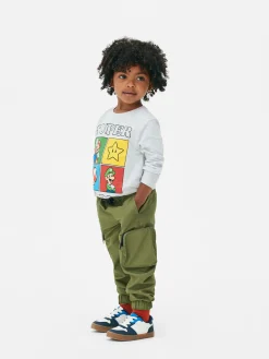 Drawstring Cargo Pants