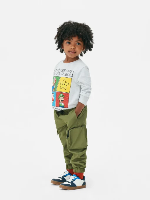 Drawstring Cargo Pants