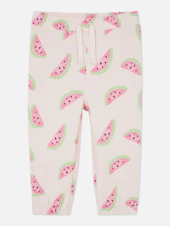 Drawstring Cuffed Joggers